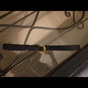 Urban Outfitters Black Interlocking Belt